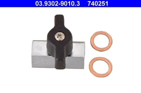 Absperrhahn, Füll-/Entlüftungsgerät (Bremshydraulik) ATE 03.9302-9010.3 Bild Absperrhahn, Füll-/Entlüftungsgerät (Bremshydraulik) ATE 03.9302-9010.3