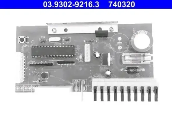 Platine, Füll-/Entlüftungsgerät (Bremshydraulik) ATE 03.9302-9216.3 Bild Platine, Füll-/Entlüftungsgerät (Bremshydraulik) ATE 03.9302-9216.3