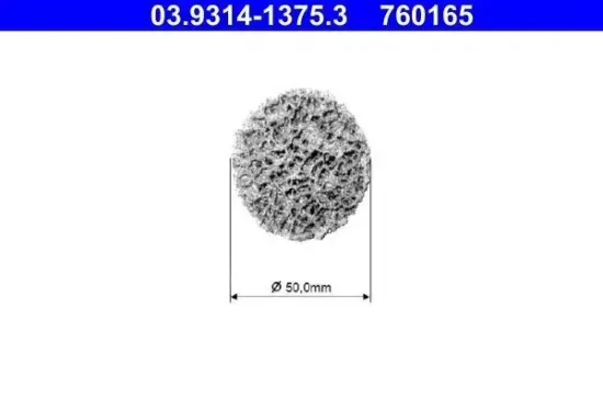 Reinigungsscheibe, Reinigungsset-Radnabe ATE 03.9314-1375.3 Bild Reinigungsscheibe, Reinigungsset-Radnabe ATE 03.9314-1375.3