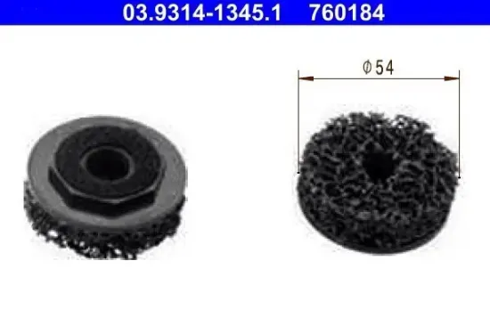 Reinigungsscheibe, Reinigungsset-Radnabe ATE 03.9314-1345.1 Bild Reinigungsscheibe, Reinigungsset-Radnabe ATE 03.9314-1345.1