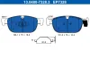 Bremsbelagsatz, Scheibenbremse Vorderachse ATE 13.0480-7328.2