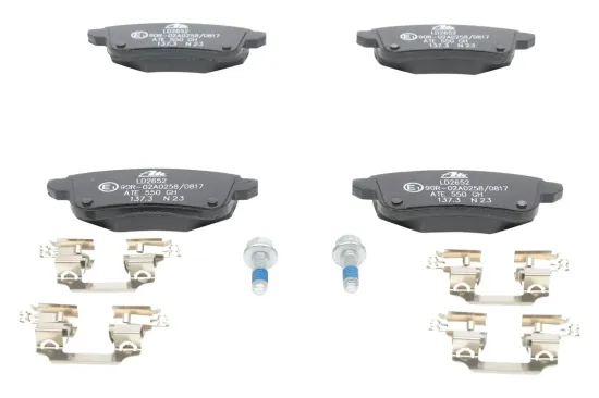 Bremsbelagsatz, Scheibenbremse Hinterachse ATE 13.0470-2652.2 Bild Bremsbelagsatz, Scheibenbremse Hinterachse ATE 13.0470-2652.2