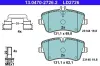 Bremsbelagsatz, Scheibenbremse ATE 13.0470-2726.2 Bild Bremsbelagsatz, Scheibenbremse ATE 13.0470-2726.2