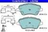 Bremsbelagsatz, Scheibenbremse Vorderachse ATE 13.0470-2784.2 Bild Bremsbelagsatz, Scheibenbremse Vorderachse ATE 13.0470-2784.2
