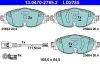 Bremsbelagsatz, Scheibenbremse ATE 13.0470-2785.2 Bild Bremsbelagsatz, Scheibenbremse ATE 13.0470-2785.2