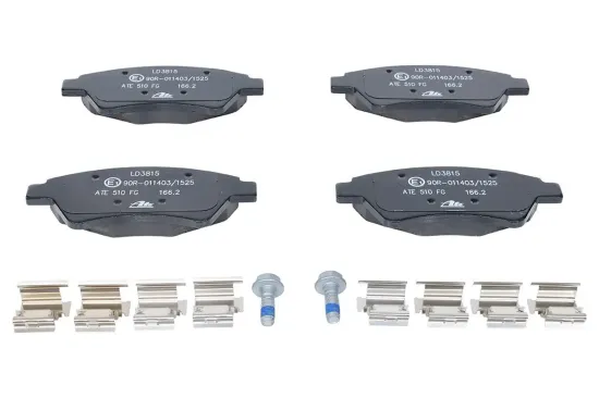 Bremsbelagsatz, Scheibenbremse Vorderachse ATE 13.0470-3815.2 Bild Bremsbelagsatz, Scheibenbremse Vorderachse ATE 13.0470-3815.2