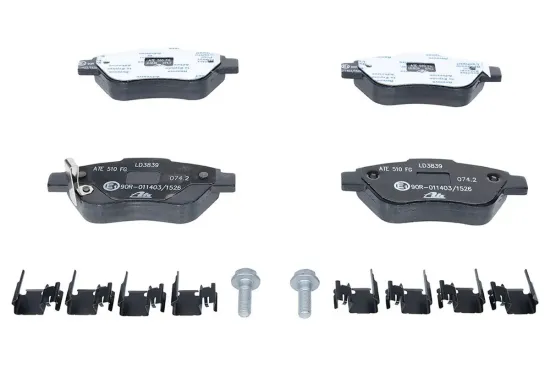Bremsbelagsatz, Scheibenbremse ATE 13.0470-3839.2 Bild Bremsbelagsatz, Scheibenbremse ATE 13.0470-3839.2
