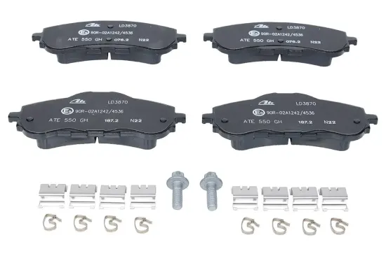 Bremsbelagsatz, Scheibenbremse ATE 13.0470-3870.2 Bild Bremsbelagsatz, Scheibenbremse ATE 13.0470-3870.2