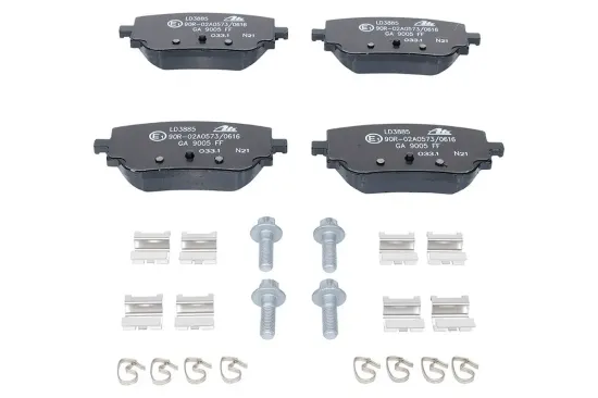 Bremsbelagsatz, Scheibenbremse ATE 13.0470-3885.2 Bild Bremsbelagsatz, Scheibenbremse ATE 13.0470-3885.2