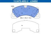 Bremsbelagsatz, Scheibenbremse ATE 13.0470-4852.2