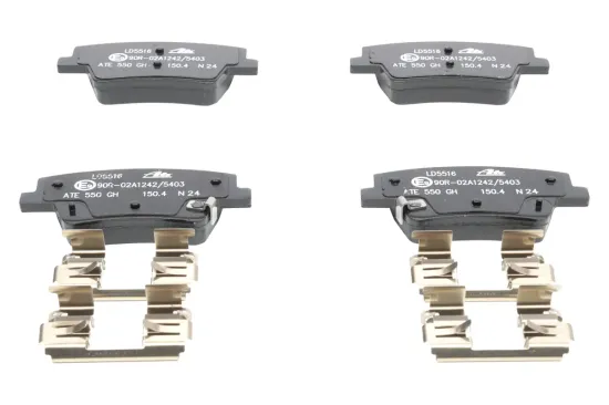 Bremsbelagsatz, Scheibenbremse Hinterachse ATE 13.0470-5516.2 Bild Bremsbelagsatz, Scheibenbremse Hinterachse ATE 13.0470-5516.2