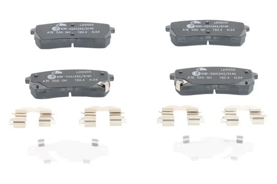 Bremsbelagsatz, Scheibenbremse Hinterachse ATE 13.0470-5555.2 Bild Bremsbelagsatz, Scheibenbremse Hinterachse ATE 13.0470-5555.2