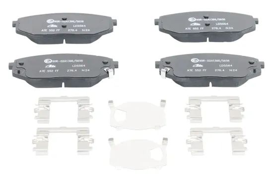 Bremsbelagsatz, Scheibenbremse Vorderachse ATE 13.0470-5564.2 Bild Bremsbelagsatz, Scheibenbremse Vorderachse ATE 13.0470-5564.2