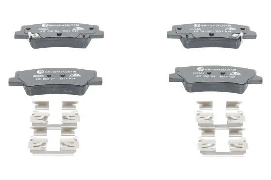 Bremsbelagsatz, Scheibenbremse Hinterachse ATE 13.0470-5565.2 Bild Bremsbelagsatz, Scheibenbremse Hinterachse ATE 13.0470-5565.2