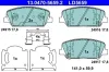 Bremsbelagsatz, Scheibenbremse ATE 13.0470-5659.2