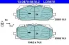 Bremsbelagsatz, Scheibenbremse ATE 13.0470-5678.2 Bild Bremsbelagsatz, Scheibenbremse ATE 13.0470-5678.2