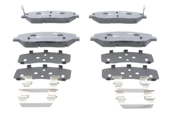 Bremsbelagsatz, Scheibenbremse Vorderachse ATE 13.0470-5777.2 Bild Bremsbelagsatz, Scheibenbremse Vorderachse ATE 13.0470-5777.2