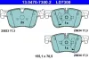 Bremsbelagsatz, Scheibenbremse ATE 13.0470-7300.2 Bild Bremsbelagsatz, Scheibenbremse ATE 13.0470-7300.2