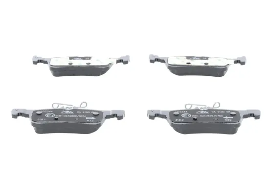 Bremsbelagsatz, Scheibenbremse ATE 13.0470-7344.2 Bild Bremsbelagsatz, Scheibenbremse ATE 13.0470-7344.2