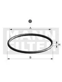 Dichtung, Ölfilter MANN-FILTER Di 007-00