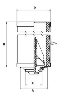 Filter, Drucklufttechnik MANN-FILTER 49 000 55 231 Bild Filter, Drucklufttechnik MANN-FILTER 49 000 55 231