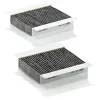 Filter, Innenraumluft unterhalb des Handschuhfaches MANN-FILTER CUK 1820-2
