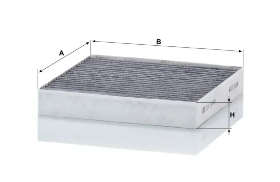 Filter, Innenraumluft hinter dem Handschuhfach MANN-FILTER CUK 18 009 Bild Filter, Innenraumluft hinter dem Handschuhfach MANN-FILTER CUK 18 009