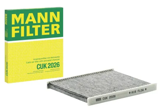 Filter, Innenraumluft unter der Mittelkonsole MANN-FILTER CUK 2026 Bild Filter, Innenraumluft unter der Mittelkonsole MANN-FILTER CUK 2026