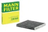 Filter, Innenraumluft hinter dem Handschuhfach MANN-FILTER CUK 2043 Bild Filter, Innenraumluft hinter dem Handschuhfach MANN-FILTER CUK 2043