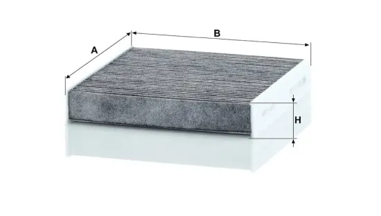 Filter, Innenraumluft hinter dem Handschuhfach MANN-FILTER CUK 21 016 Bild Filter, Innenraumluft hinter dem Handschuhfach MANN-FILTER CUK 21 016
