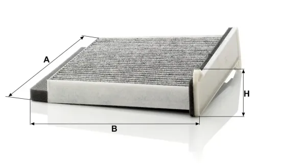 Filter, Innenraumluft hinter dem Handschuhfach MANN-FILTER CUK 2231 Bild Filter, Innenraumluft hinter dem Handschuhfach MANN-FILTER CUK 2231