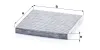 Filter, Innenraumluft unterhalb des Handschuhfaches MANN-FILTER CUK 22 021 Bild Filter, Innenraumluft unterhalb des Handschuhfaches MANN-FILTER CUK 22 021