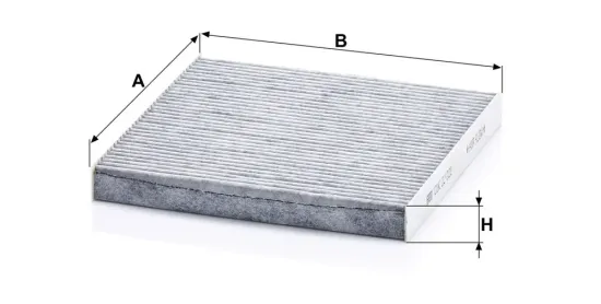 Filter, Innenraumluft unterhalb des Handschuhfaches MANN-FILTER CUK 22 021 Bild Filter, Innenraumluft unterhalb des Handschuhfaches MANN-FILTER CUK 22 021