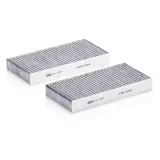 Filter, Innenraumluft hinter dem Handschuhfach MANN-FILTER CUK 2327-2