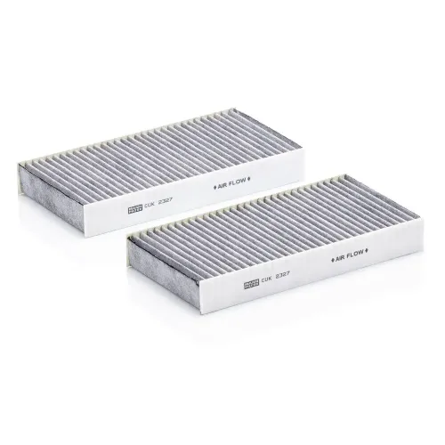 Filter, Innenraumluft hinter dem Handschuhfach MANN-FILTER CUK 2327-2 Bild Filter, Innenraumluft hinter dem Handschuhfach MANN-FILTER CUK 2327-2