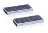 Filter, Innenraumluft hinter dem Handschuhfach MANN-FILTER CUK 23 004-2