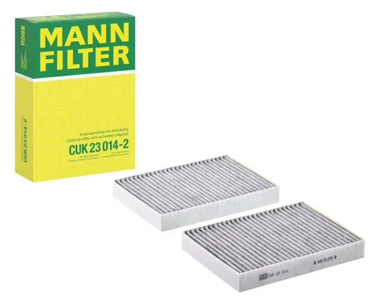 Filter, Innenraumluft unterhalb des Handschuhfaches MANN-FILTER CUK 23 014-2 Bild Filter, Innenraumluft unterhalb des Handschuhfaches MANN-FILTER CUK 23 014-2