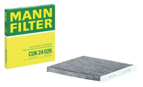 Filter, Innenraumluft unter der Mittelkonsole MANN-FILTER CUK 24 026 Bild Filter, Innenraumluft unter der Mittelkonsole MANN-FILTER CUK 24 026