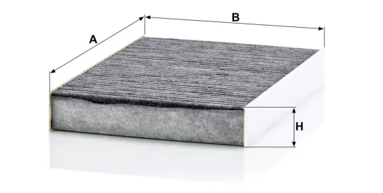Filter, Innenraumluft unter der Mittelkonsole MANN-FILTER CUK 25 003 Bild Filter, Innenraumluft unter der Mittelkonsole MANN-FILTER CUK 25 003