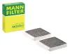 Filter, Innenraumluft unterhalb des Handschuhfaches MANN-FILTER CUK 25 034-2 Bild Filter, Innenraumluft unterhalb des Handschuhfaches MANN-FILTER CUK 25 034-2