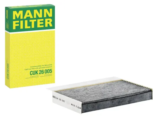 Filter, Innenraumluft unter der Mittelkonsole MANN-FILTER CUK 26 005 Bild Filter, Innenraumluft unter der Mittelkonsole MANN-FILTER CUK 26 005