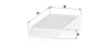 Filter, Innenraumluft unter der Mittelkonsole MANN-FILTER CUK 2723-2 Bild Filter, Innenraumluft unter der Mittelkonsole MANN-FILTER CUK 2723-2