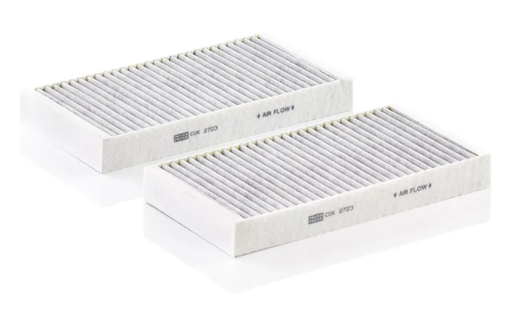 Filter, Innenraumluft unter der Mittelkonsole MANN-FILTER CUK 2723-2