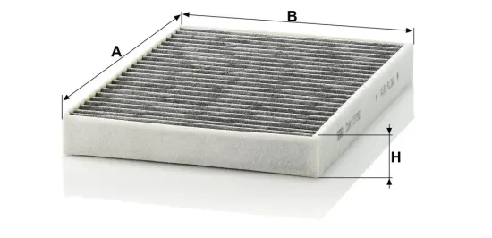Filter, Innenraumluft MANN-FILTER CUK 2736-2 Bild Filter, Innenraumluft MANN-FILTER CUK 2736-2