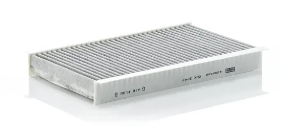 Filter, Innenraumluft hinter dem Handschuhfach MANN-FILTER CUK 2747 Bild Filter, Innenraumluft hinter dem Handschuhfach MANN-FILTER CUK 2747