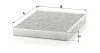 Filter, Innenraumluft unterhalb des Handschuhfaches MANN-FILTER CUK 2842 Bild Filter, Innenraumluft unterhalb des Handschuhfaches MANN-FILTER CUK 2842