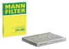 Filter, Innenraumluft Motorraum Beifahrerseite, unter der Wasserkastenabdeckung MANN-FILTER CUK 2862 Bild Filter, Innenraumluft Motorraum Beifahrerseite, unter der Wasserkastenabdeckung MANN-FILTER CUK 2862