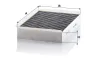 Filter, Innenraumluft Motorraum Beifahrerseite, unter der Wasserkastenabdeckung MANN-FILTER CUK 2950 Bild Filter, Innenraumluft Motorraum Beifahrerseite, unter der Wasserkastenabdeckung MANN-FILTER CUK 2950