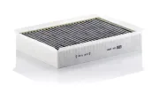 Filter, Innenraumluft Motorraum Beifahrerseite, unter der Wasserkastenabdeckung MANN-FILTER CUK 2950