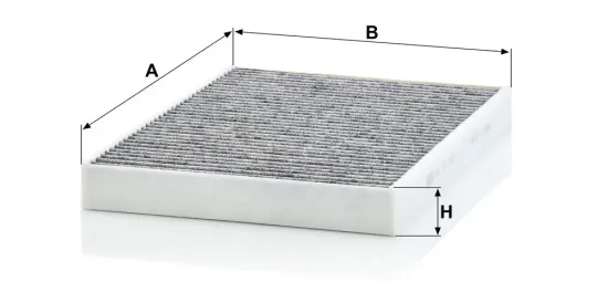 Filter, Innenraumluft unterhalb des Handschuhfaches MANN-FILTER CUK 31 003 Bild Filter, Innenraumluft unterhalb des Handschuhfaches MANN-FILTER CUK 31 003